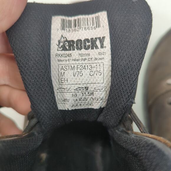 Rocky Mens 6\
